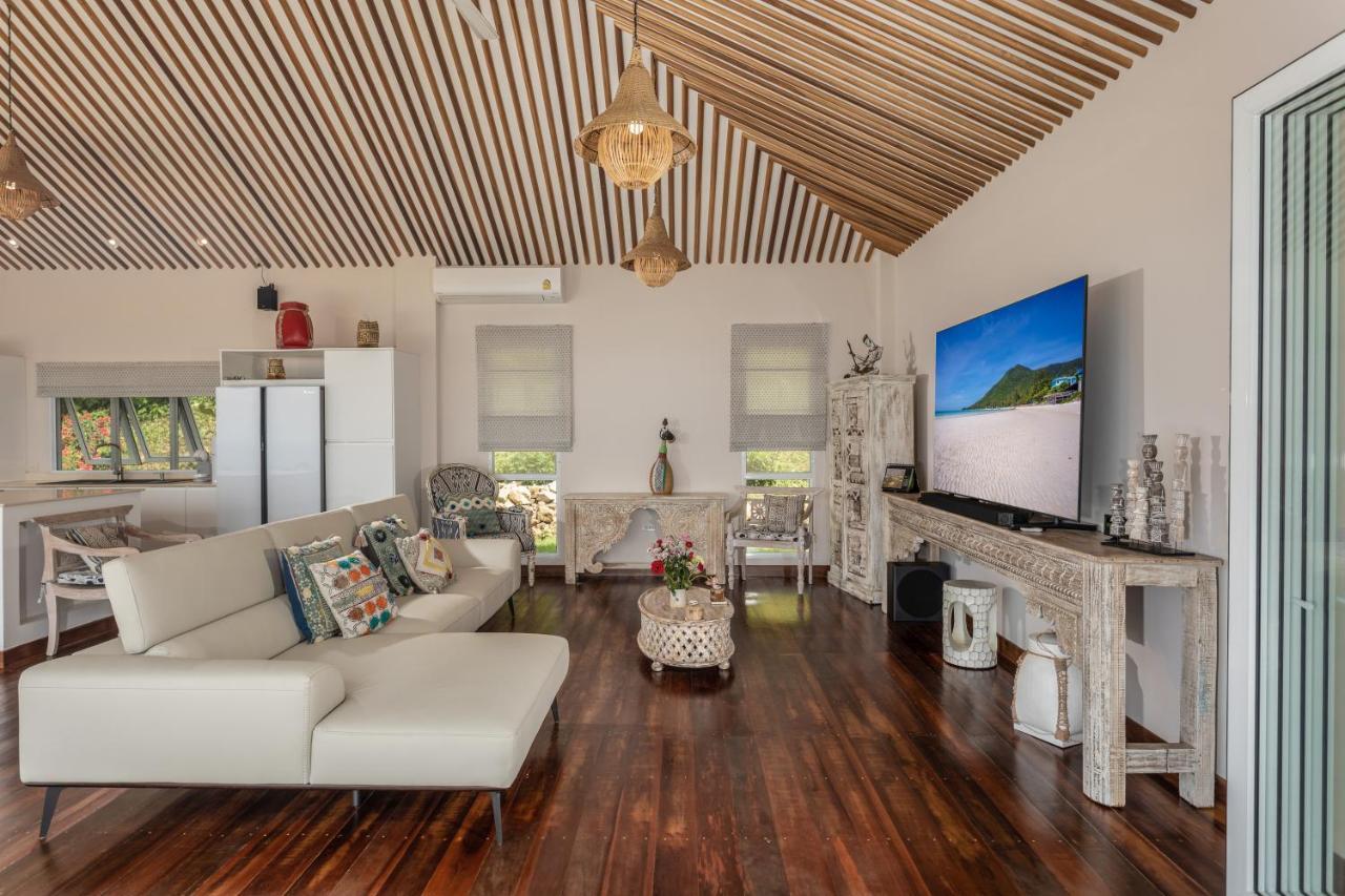 סאלאד ביץ' Takian Villa : Vue Mer Et Coucher De Soleil מראה חיצוני תמונה